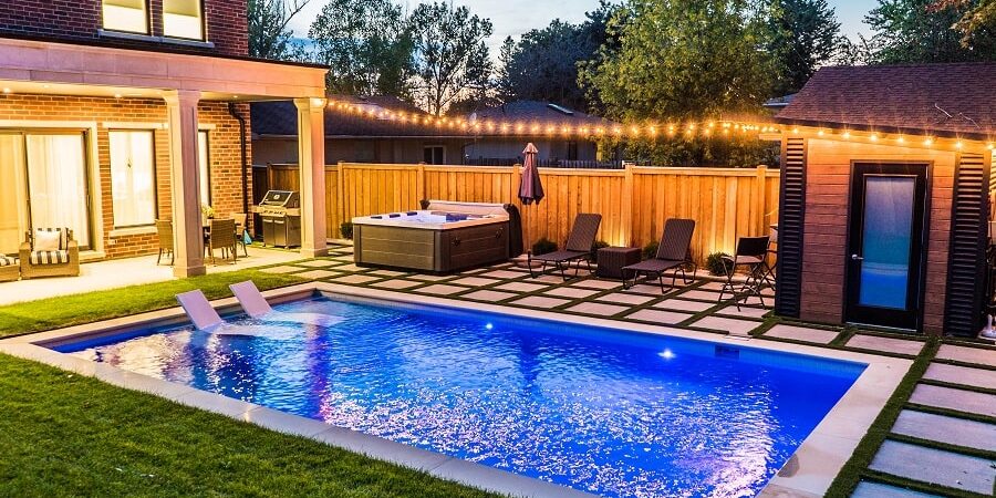 Relax by our luxurious swimming pool